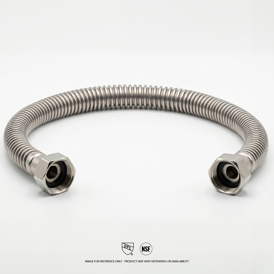 Corrugated Stainless Steel Water Heater Connector